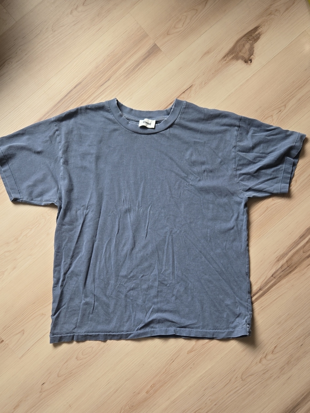 Elwood T-Shirt, Blue/Grey, Size Medium